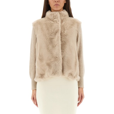 FAUX MINK FUR RESORT JACKET