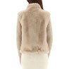 FAUX MINK FUR RESORT JACKET