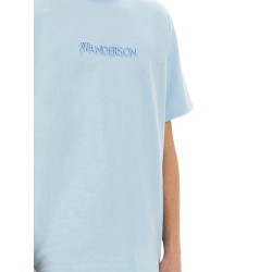 T-SHIRT WITH LOGO EMBROIDERY