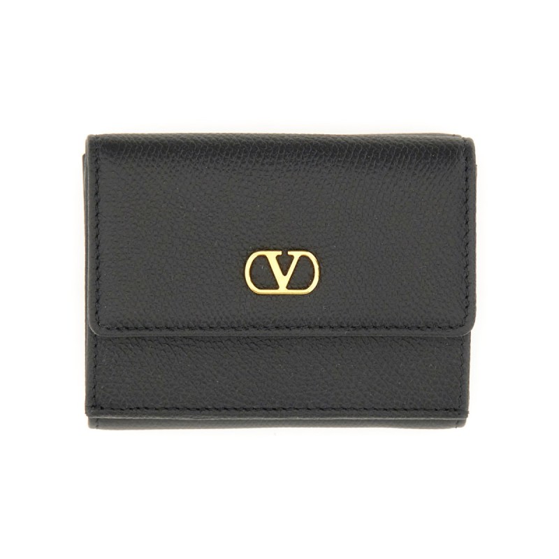 "VLOGO SIGNATURE" TRIFOLD WALLET
