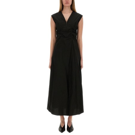 LONG POPLIN DRESS