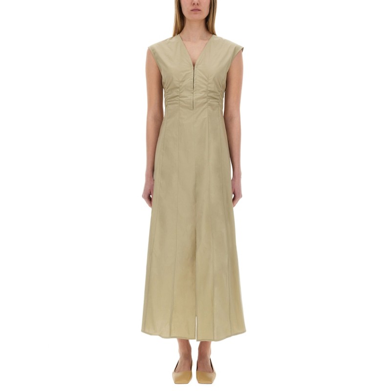 LONG POPLIN DRESS
