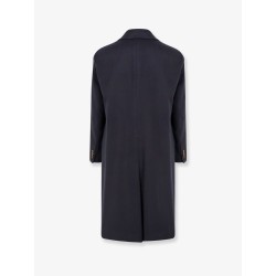 Cashmere coat with satin lining