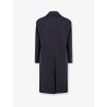 Cashmere coat with satin lining