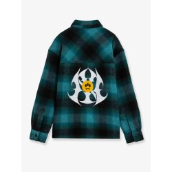 Padded flannel shirt