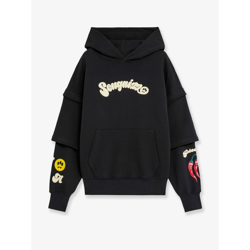 Cotton hooded sweatshirt
