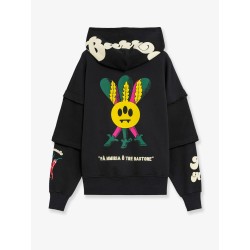 Cotton hooded sweatshirt