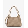 Parachute leather bag with Intrecciato motif