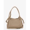 Parachute leather bag with Intrecciato motif