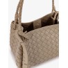 Parachute leather bag with Intrecciato motif
