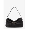Aviator leather shoulder bag