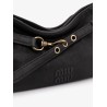 Aviator leather shoulder bag