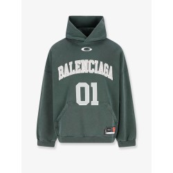 Cotton hooded sweatshirt
