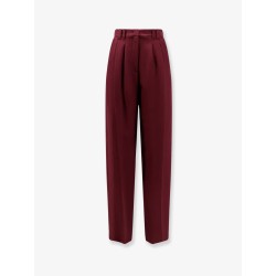 Wool blend trousers