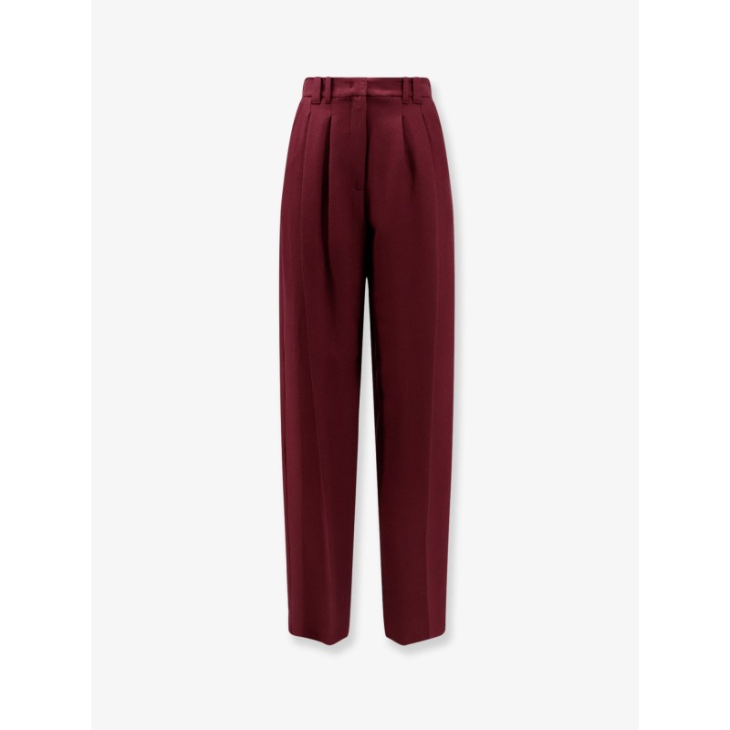 Wool blend trousers