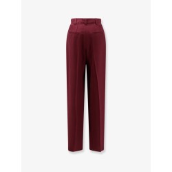 Wool blend trousers