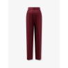 Wool blend trousers