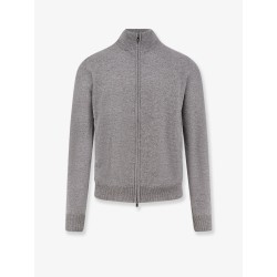 Virgin wool and cashmere cardgan