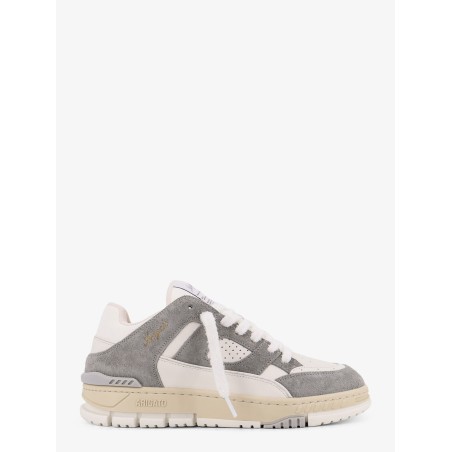 Area Lo low-top suede and leather sneakers