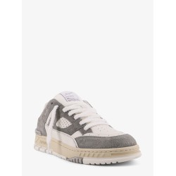 Area Lo low-top suede and leather sneakers