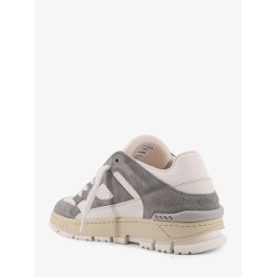 Area Lo low-top suede and leather sneakers