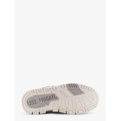 Area Lo low-top suede and leather sneakers
