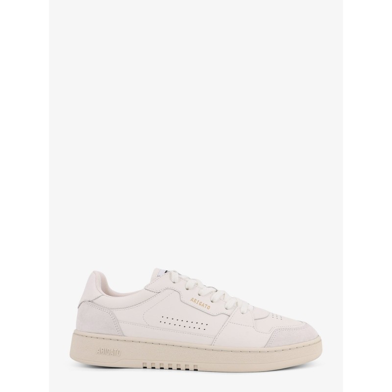 Dice Lo low-top laher and suede sneakers