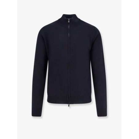 Virgin wool and cashmere cardigan