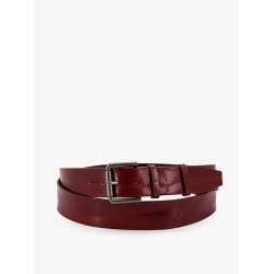Leather belt