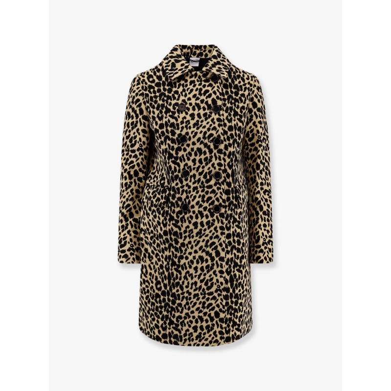 Double-breasted cotton coat