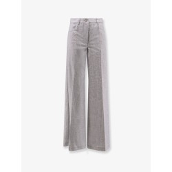 Wool blend trousers