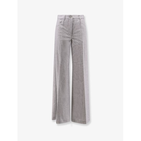 Wool blend trousers