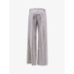 Wool blend trousers