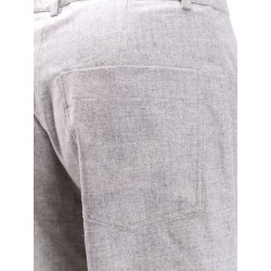 Wool blend trousers
