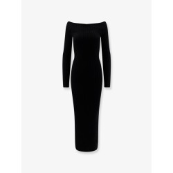 Arnes wool and cashmere long dress