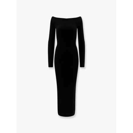 Arnes wool and cashmere long dress