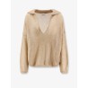 Mohair blend sweater with sequins