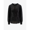 Mohair blend sweater with sequins