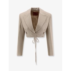 Wool blend blazer