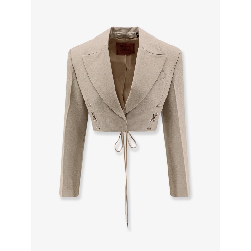 Wool blend blazer