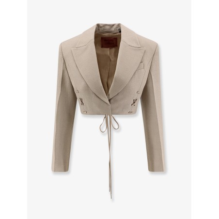 Wool blend blazer