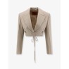 Wool blend blazer