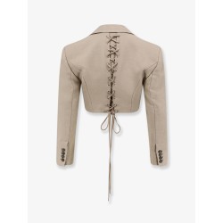 Wool blend blazer