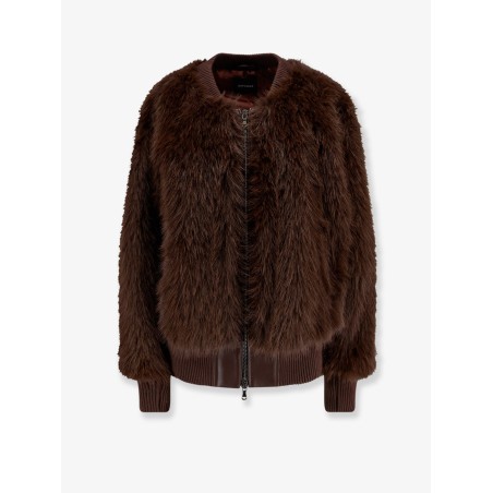 Faux fur jacket
