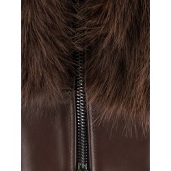 Faux fur jacket