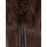 Faux fur jacket
