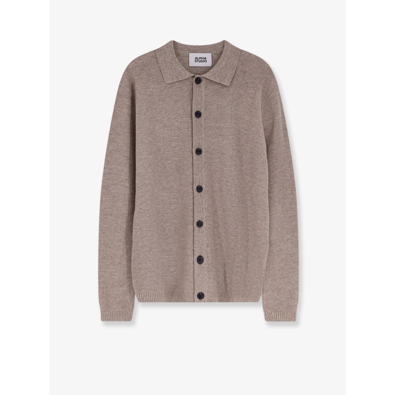 Wool and cashmere cardigan
