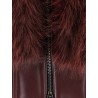 Faux fur jacket