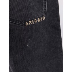 Relaxed fit denim trousers