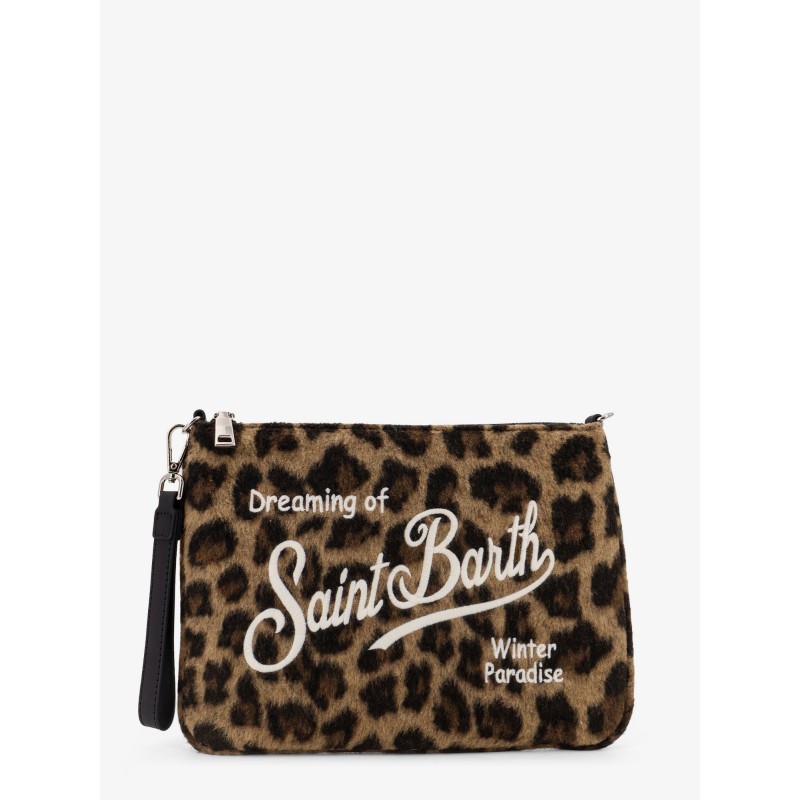 Parisienne Felt clutch bag